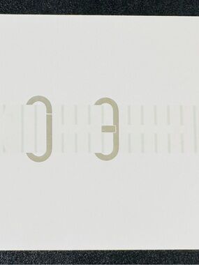 Apple White Sport Loop Band with Silver Hardware